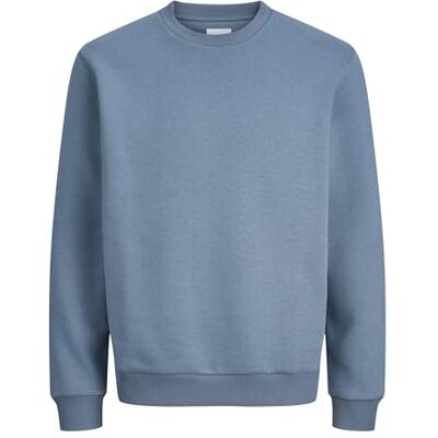 JACK & JONES Mens Jjebradley Sweat Crew Noos, Blue Mirage, S UK JACK & JONES Mens Jjebradley Sweat Crew Noos, Blue Mirage, S UK