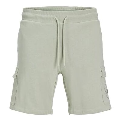 JACK & JONES JPSTSWIFT AUT Cargo Sweat Shorts, Desert Sage, S JACK & JONES JPSTSWIFT AUT Cargo Sweat Shorts, Desert Sage, S
