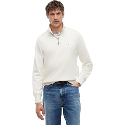 Tommy Hilfiger Men's Essential Fleece 1/4 Zip Mw0mw37233 Other Sweatshirts Tommy Hilfiger Men's Essential Fleece 1/4 Zip Mw0mw37233 Other Sweatshirts
