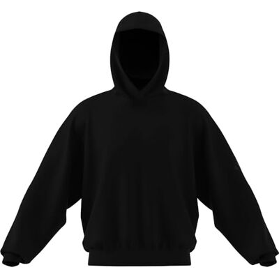 adidas Men's Soft Lux Hoodie Sweatshirt, black, XXL adidas Men's Soft Lux Hoodie Sweatshirt, black, XXL