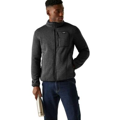 Regatta Mens Barlee Full Zip Teddy Fleece Warm Durable Outdoor Hiking Winter Jacket Regatta Mens Barlee Full Zip Teddy Fleece Warm Durable Outdoor Hiking Winter Jacket