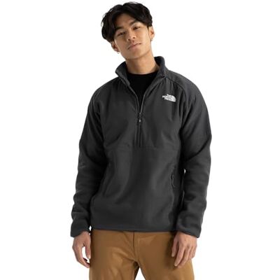 The North Face Men's Glacier Heavyweight 1/2 Zip Sweatshirt, Asphalt Grey/Asphalt Grey, L The North Face Men's Glacier Heavyweight 1/2 Zip Sweatshirt, Asphalt Grey/Asphalt Grey, L
