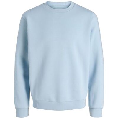 JACK & JONES Mens Jjebradley Sweat Crew Noos, Celestial Blue, XS UK JACK & JONES Mens Jjebradley Sweat Crew Noos, Celestial Blue, XS UK