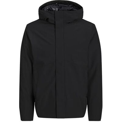 JACK & JONES Men's Jjekeen Jacket Sn Short, Black, XL JACK & JONES Men's Jjekeen Jacket Sn Short, Black, XL