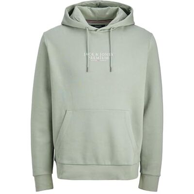 JACK & JONES Men's Jprbluarchie Sweat Hood Noos, Iceberg Green, XS JACK & JONES Men's Jprbluarchie Sweat Hood Noos, Iceberg Green, XS