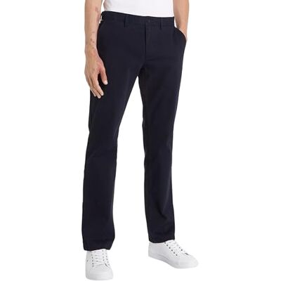 Tommy Hilfiger Men's Mercer Essential Twill Chino Desert Sky 29W / 28L Tommy Hilfiger Men's Mercer Essential Twill Chino Desert Sky 29W / 28L