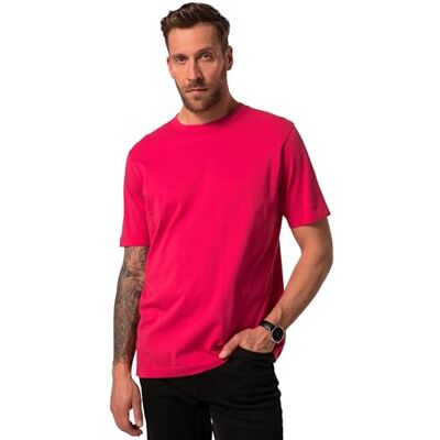 JP 1880 Men's Large Sizes Plus Sizes Menswear L-8XL Basic Crew Neck Combed Cotton up to 8XL 702558, Purple, 5XL JP 1880 Men's Large Sizes Plus Sizes Menswear L-8XL Basic Crew Neck Combed Cotton up to 8XL 702558, Purple, 5XL