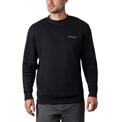 Columbia mensAM6769Hart Mountain Ii Crew Long Sleeve Athletic Shirt Black XXL Columbia mensAM6769Hart Mountain Ii Crew Long Sleeve Athletic Shirt Black XXL
