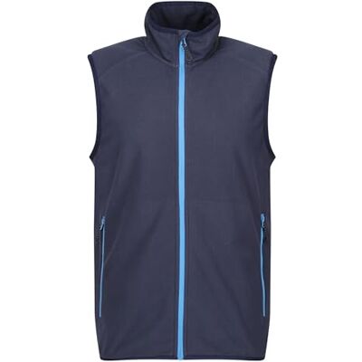 Regatta Professional Mens Navigate Fleece Gilet, Blue, M UK Regatta Professional Mens Navigate Fleece Gilet, Blue, M UK
