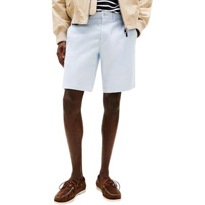 Tommy Hilfiger Men’s Brooklyn 1985 Shorts, Blue (Breezy Blue), 29W Tommy Hilfiger Men’s Brooklyn 1985 Shorts, Blue (Breezy Blue), 29W