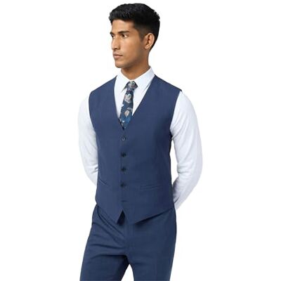Ted Baker Men's Premium Panama Slim Fit Waistcoat Ted Baker Men's Premium Panama Slim Fit Waistcoat