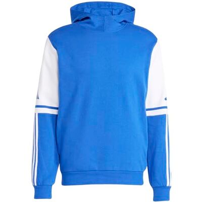 adidas Men's Squadra25 Sweat Hoody Sweatshirt, team royal blue/white, M adidas Men's Squadra25 Sweat Hoody Sweatshirt, team royal blue/white, M