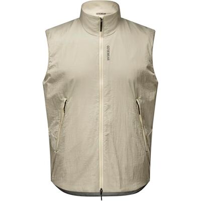 GORE WEAR CONCURVE WINDSTOPPER Insulated Vest Mens, Tech Beige, XXL GORE WEAR CONCURVE WINDSTOPPER Insulated Vest Mens, Tech Beige, XXL