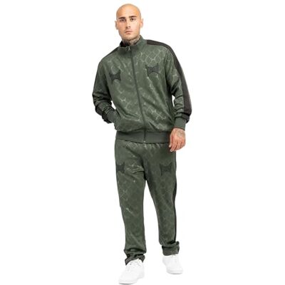 TAPOUT PUNKASS TRACK Men's Tracksuit, Regular Fit, Olive/Black, S TAPOUT PUNKASS TRACK Men's Tracksuit, Regular Fit, Olive/Black, S