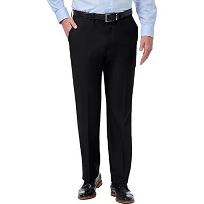 Haggar Men's Premium Comfort Dress Pant Classic Fit Reg. and Big & Tall Sizes, Black, 36W x 30L, Black, 36W x 30L Haggar Men's Premium Comfort Dress Pant Classic Fit Reg. and Big & Tall Sizes, Black, 36W x 30L, Black, 36W x 30L