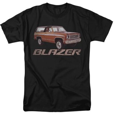popfunk Chevy Blazer Retro Unisex T Shirt, Black, Medium popfunk Chevy Blazer Retro Unisex T Shirt, Black, Medium