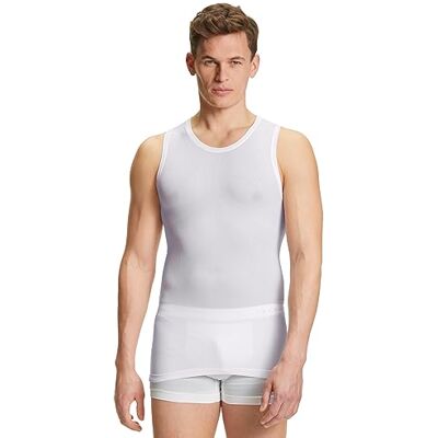 FALKE Men's Ultralight Cool M S/l Sh Functional Yarn Quick Dry 1 Piece Base Layer Top, White 2860, XXL FALKE Men's Ultralight Cool M S/l Sh Functional Yarn Quick Dry 1 Piece Base Layer Top, White 2860, XXL