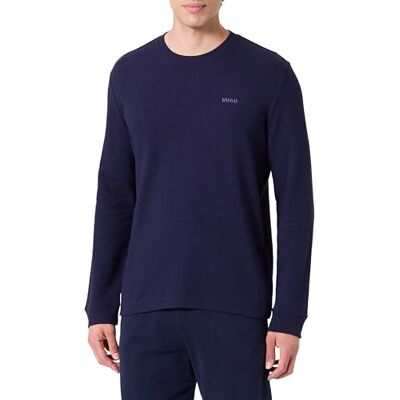 Hugo Boss Men's Long Sleeve Pyjamas, Navy, M Hugo Boss Men's Long Sleeve Pyjamas, Navy, M