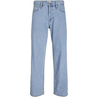 JACK & JONES Male Loose Cut JJIEDDIE Jjoriginal MF 710 Noos Loose Cut, Blue Denim 1, 31 W/34 L JACK & JONES Male Loose Cut JJIEDDIE Jjoriginal MF 710 Noos Loose Cut, Blue Denim 1, 31 W/34 L