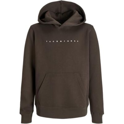 JACK & JONES Men's Jjestar Jj Sweat Hood Noos Jnr, Delicioso, 152 JACK & JONES Men's Jjestar Jj Sweat Hood Noos Jnr, Delicioso, 152