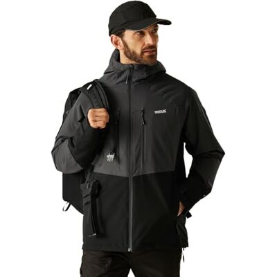 Regatta Mens Highton Puffer Jacket Waterproof Stretch Insulated Padded Winter Coat Regatta Mens Highton Puffer Jacket Waterproof Stretch Insulated Padded Winter Coat