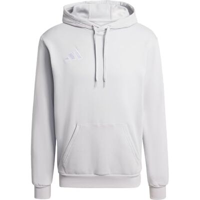 adidas Men's Entrada26 Hoodie Sweatshirt, team light grey/white, 3XL adidas Men's Entrada26 Hoodie Sweatshirt, team light grey/white, 3XL