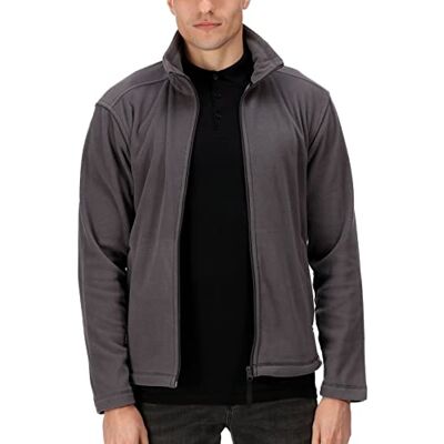 Regatta Men Full-Zip Micro Fleece Jacket Seal Grey, 2X-Large Regatta Men Full-Zip Micro Fleece Jacket Seal Grey, 2X-Large