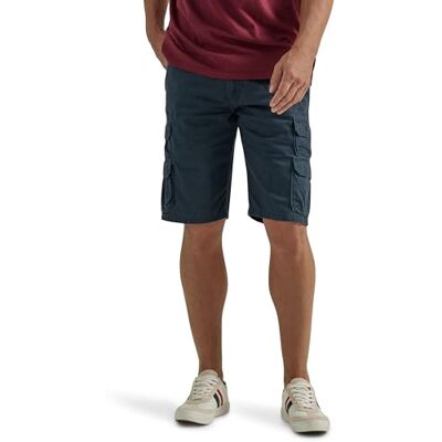 Wrangler Authentics Men's Premium Twill Cargo Short优质斜纹工装短裤프리미엄 트윌 카고 반바지pantalón Corto Sarga De Alta Calidad.מכנסי דגמ"ח קצרים מבד טוויל פרימיוםشورت قطني مريح فاخر ذو جيوب, Midnight, 32 Wrangler Authentics Men's Premium Twill Cargo Short优质斜纹工装短裤프리미엄 트윌 카고 반바지pantalón Corto Sarga De Alta Calidad.מכנסי דגמ"ח קצרים מבד טוויל פרימיוםشورت قطني مريح فاخر ذو جيوب, Midnight, 32