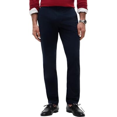 Tommy Hilfiger Men's Core Harlem Essential Twill MW0MW41997 Chino, Blue, 32W / 34L Tommy Hilfiger Men's Core Harlem Essential Twill MW0MW41997 Chino, Blue, 32W / 34L