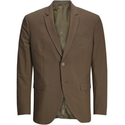JACK & JONES JACK&JONES Jprbushwick Harry Blazer Slim Fit, Slate Black/fit: Slim fit, 46R JACK & JONES JACK&JONES Jprbushwick Harry Blazer Slim Fit, Slate Black/fit: Slim fit, 46R