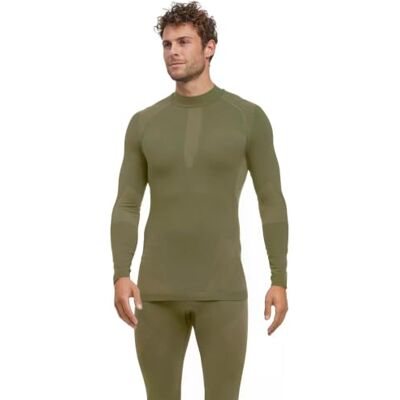 FALKE Herren Warm Turtleneck Funktionsshirt Langarm für milde bis kalte Temperaturen Warme Funktionsunterwäsche schnelltrocknendes atmungsaktives nachhaltiges Funktionsmaterial 1 Stück FALKE Herren Warm Turtleneck Funktionsshirt Langarm für milde bis kalte Temperaturen Warme Funktionsunterwäsche schnelltrocknendes atmungsaktives nachhaltiges Funktionsmaterial 1 Stück