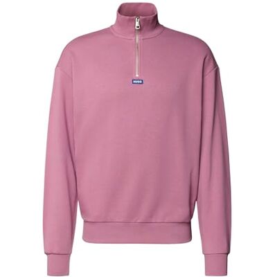 Hugo Boss Men's Neeler Sweatshirt, Dark pink, XL Hugo Boss Men's Neeler Sweatshirt, Dark pink, XL