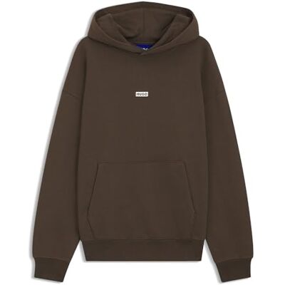 Hugo Boss Men's Sweatshirt, Dark Brown 208, XXL Hugo Boss Men's Sweatshirt, Dark Brown 208, XXL