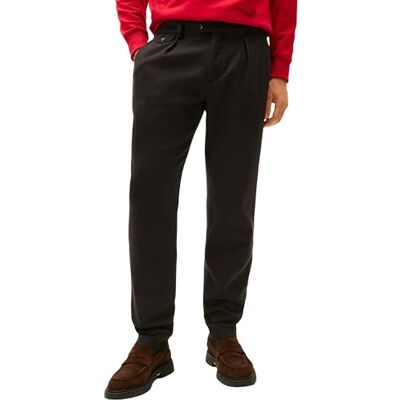 Tommy Hilfiger Men's Harlem Brushed Twill Tapered Fit Trousers Tommy Hilfiger Men's Harlem Brushed Twill Tapered Fit Trousers