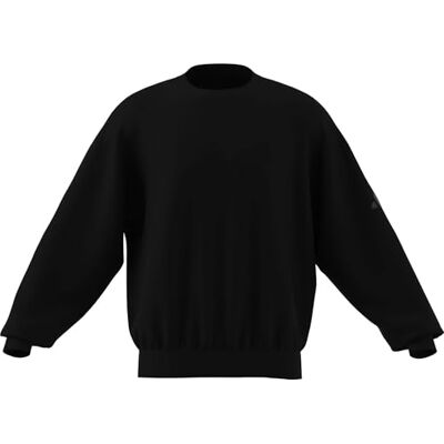 adidas Men's Soft Lux Sweatshirt, black, XXL adidas Men's Soft Lux Sweatshirt, black, XXL