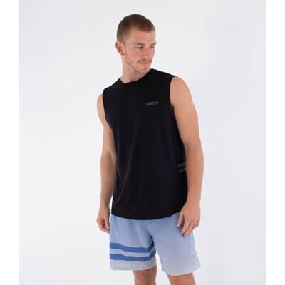 Hurley Mens Tank Top Muscle T-Shirt, Black, S EU Hurley Mens Tank Top Muscle T-Shirt, Black, S EU