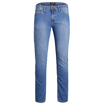 JACK & JONES Men's Jjitim Jjoriginal Am 782 50sps Noos Slim Jeans, Blue (Blue Denim), 30W 32L UK JACK & JONES Men's Jjitim Jjoriginal Am 782 50sps Noos Slim Jeans, Blue (Blue Denim), 30W 32L UK