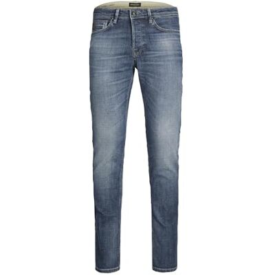 JACK & JONES Male Slim Fit Jeans Jjiglenn JJWARD JJ 122 Slim Fit Jeans, Blue Denim, 29 W/32 L JACK & JONES Male Slim Fit Jeans Jjiglenn JJWARD JJ 122 Slim Fit Jeans, Blue Denim, 29 W/32 L