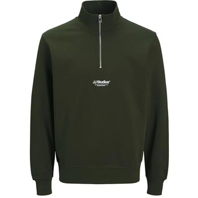 JACK & JONES Mens 1/4 Quarter Zip Sweatshirt JACK & JONES Mens 1/4 Quarter Zip Sweatshirt