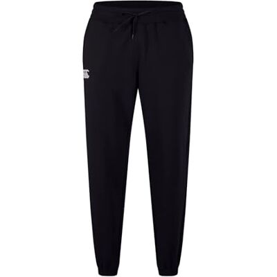 Canterbury Men's CCC Leisure Sweatpants Jogging Bottoms Cuffed Hem Embroidered Logo Fleece Joggers, Black, XL Canterbury Men's CCC Leisure Sweatpants Jogging Bottoms Cuffed Hem Embroidered Logo Fleece Joggers, Black, XL