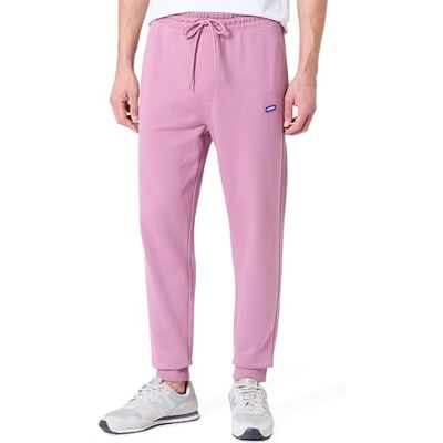 Hugo Boss Men's Napin Jersey Trousers, Dark Pink, L Hugo Boss Men's Napin Jersey Trousers, Dark Pink, L