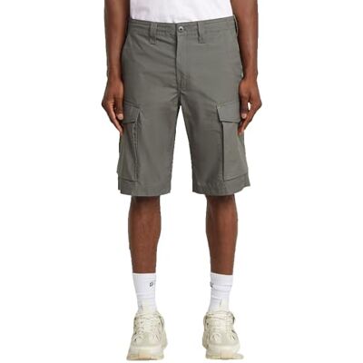 G-STAR Men's Core Regular Cargo Shorts, Grey (Gs Grey D26220-c973-1260), 28W G-STAR Men's Core Regular Cargo Shorts, Grey (Gs Grey D26220-c973-1260), 28W