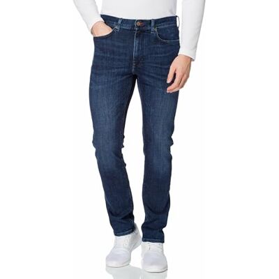 Tommy Hilfiger Men Core Slim Bleecker Jeans Stretch, Blue (Bridger Indigo), 28W / 34L Tommy Hilfiger Men Core Slim Bleecker Jeans Stretch, Blue (Bridger Indigo), 28W / 34L