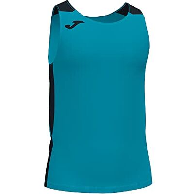 Joma Record II Men's T-Shirt Turquoise Black Joma Record II Men's T-Shirt Turquoise Black