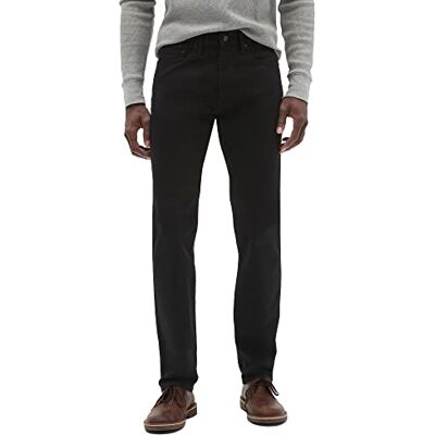 GAP Men's flex Stretch Technology Slim Fit Denim Jeans, True Black, 34W x 32L GAP Men's flex Stretch Technology Slim Fit Denim Jeans, True Black, 34W x 32L