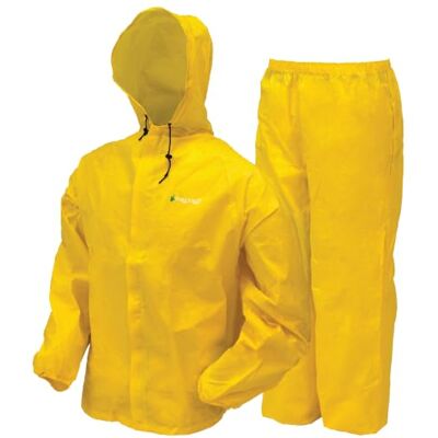 FROGG TOGGS Men's Classic All-purpose Waterproof Breathable Rain Suit Short Length Rainwear (pack of 1) FROGG TOGGS Men's Classic All-purpose Waterproof Breathable Rain Suit Short Length Rainwear (pack of 1)