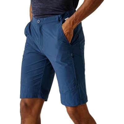 Regatta Men's Highton Short-Long Trousers, Blue, 33W Regatta Men's Highton Short-Long Trousers, Blue, 33W