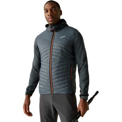 Regatta Mens Andreson Marl Hybrid Quilted Jacket Water Repellent Insulated Walking Coat Regatta Mens Andreson Marl Hybrid Quilted Jacket Water Repellent Insulated Walking Coat
