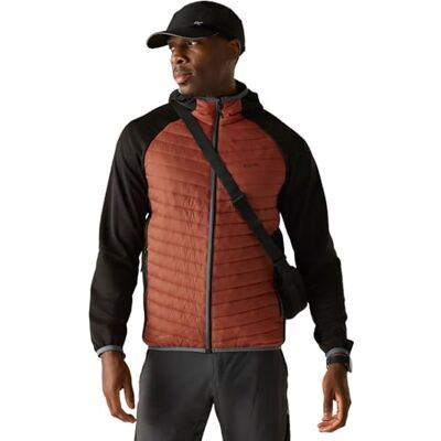 Regatta Mens Andreson Hybrid Quilted Jacket Water Repellent Insulated Walking Coat Regatta Mens Andreson Hybrid Quilted Jacket Water Repellent Insulated Walking Coat