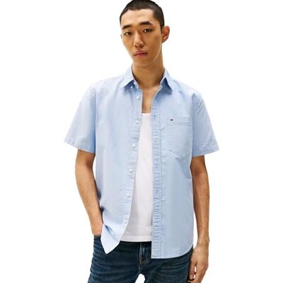 Tommy Hilfiger Mens Long Sleeve Oxford Shirts in Regular Fit, Men's Button Down Shirts, Also Available in Big and Tall, Black/Black Solid, XXL Tommy Hilfiger Mens Long Sleeve Oxford Shirts in Regular Fit, Men's Button Down Shirts, Also Available in Big and Tall, Black/Black Solid, XXL